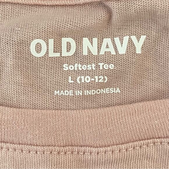 NWT Old Navy Softest Long-Sleeve Scoop-Neck T Shirt for Girls Pink Large 
B9 - Picture 2 of 3